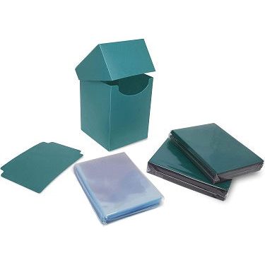 BCW Combo Pack - Elite2 Deck Guards and Inner Sleeves  - Teal | Galactic Toys & Collectibles