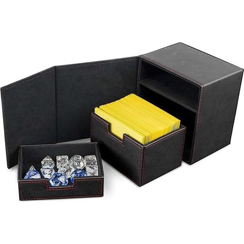BCW Deck Vault LX 100 Deck Case - Black | Galactic Toys & Collectibles