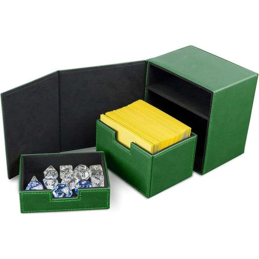 BCW Deck Vault LX 100 Deck Case - Green | Galactic Toys & Collectibles