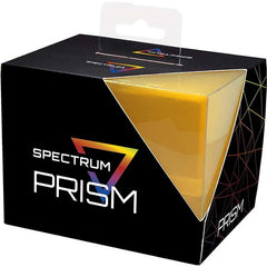 BCW Spectrum Prism Deck Case - Xanthic Yellow | Galactic Toys & Collectibles