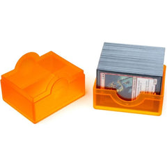 BCW Spectrum Prism Deck Case - Sunset Orange | Galactic Toys & Collectibles