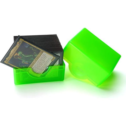 BCW Spectrum Prism Deck Case - Polished Lime Green