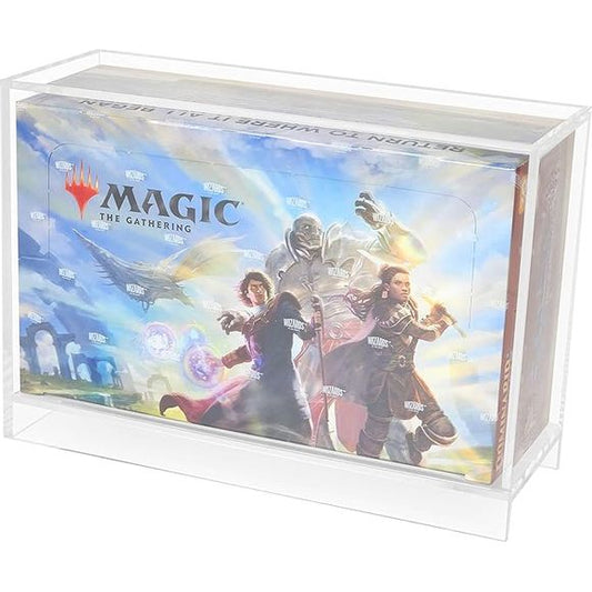 BCW Spectrum Acrylic Booster Box Display Case - Draft | Galactic Toys & Collectibles