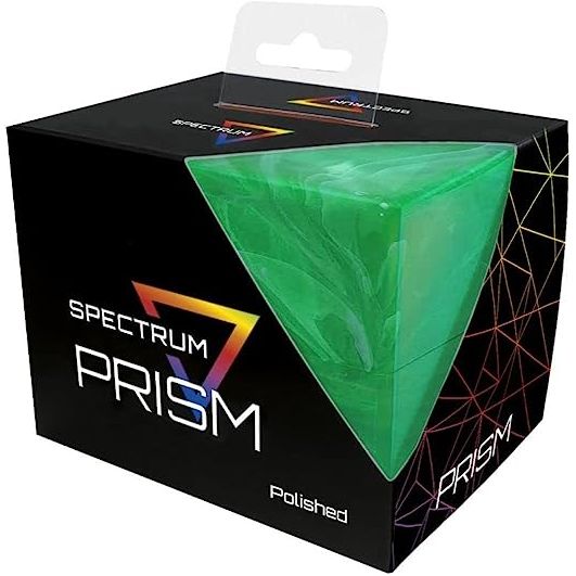 BCW Spectrum Prism Deck Case - Jade Green | Galactic Toys & Collectibles