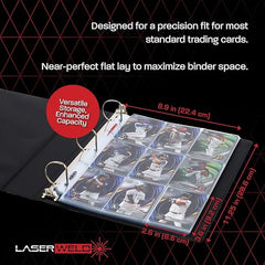 BCW LaserWeld Pages - 9 Pocket - 100ct Box | Galactic Toys & Collectibles