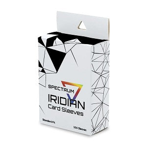 BCW Iridian Matte Sleeves - Black (100 Card Sleeves) | Galactic Toys & Collectibles