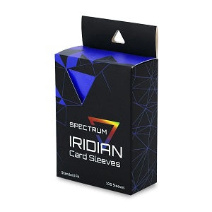 BCW Iridian Matte Sleeves - Blue (100 Card Sleeves) | Galactic Toys & Collectibles