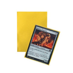 BCW Iridian Matte Sleeves - Yellow (100 Card Sleeves)