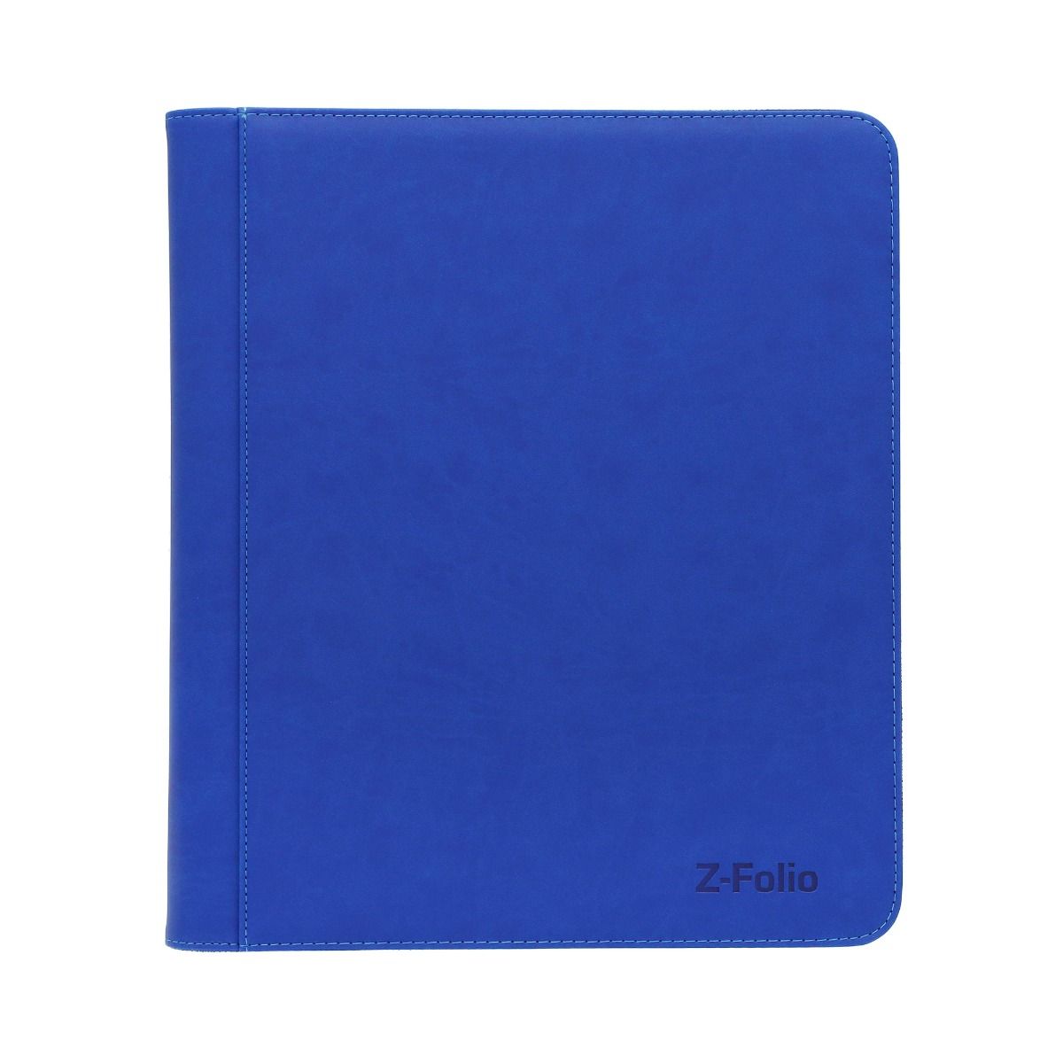 The BCW Z-Folio LX has 9-pocket pages sized to hold 252 toploaders. It works great for sports cards, trading cards, and gaming cards that have been inserted in 3x4, standard-thickness toploaders. The folio has a leatherette cover with stitched edges. A durable zipper ensures that cards will not fall out of your album. Unlike a binder with removable pages, our double-sided, archival-safe, polypropylene pages are welded into the album.