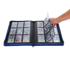 BCW Z-Folio 9-Pocket LX Album - Toploaders - Blue