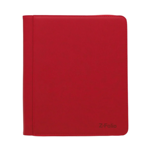 The BCW Z-Folio LX has 9-pocket pages sized to hold 252 toploaders. It works great for sports cards, trading cards, and gaming cards that have been inserted in 3x4, standard-thickness toploaders. The folio has a leatherette cover with stitched edges. A durable zipper ensures that cards will not fall out of your album. Unlike a binder with removable pages, our double-sided, archival-safe, polypropylene pages are welded into the album.