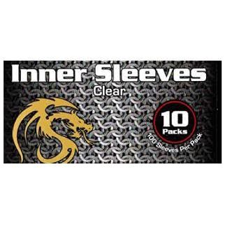 BCW Sleeves:  Inner Sleeves - 10 Packs of 100 sleeves (1000 sleeves total) | Galactic Toys & Collectibles