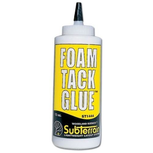 Woodland Scenics ST1444 Foam Tack Glue 12oz Bottle for Diorama | Galactic Toys & Collectibles