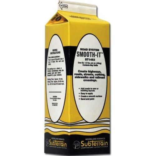 Woodland Scenics ST1452 Smooth-It Road System 1.5lb 1Qt Bottle for Diorama | Galactic Toys & Collectibles