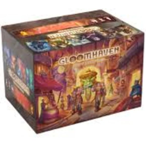 Buttons & Bugs gives you the same deep strategy combat of Gloomhaven but in a fraction of the size. Its compact footprint and streamlined system means you can set up and play a scenario in under 20 minutes, and it fits on your coffee table or even an airplane tray table.