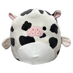 Squishmallow 8 in. Kona the Sea Cow Black and White | Galactic Toys & Collectibles