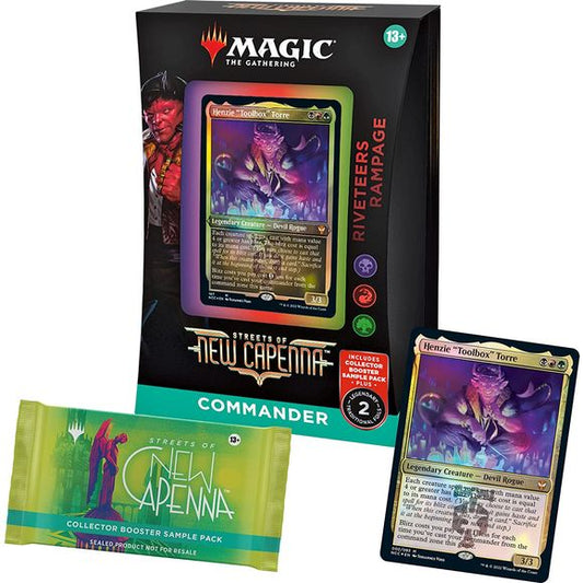 Magic the Gathering MTG Streets of New Capenna Commander Decks - Riveteers Rampage | Galactic Toys & Collectibles