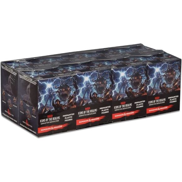 Dungeons & Dragons Icons of the Realms Monster Menagerie 4 Booster Brick (8ct Boosters) | Galactic Toys & Collectibles