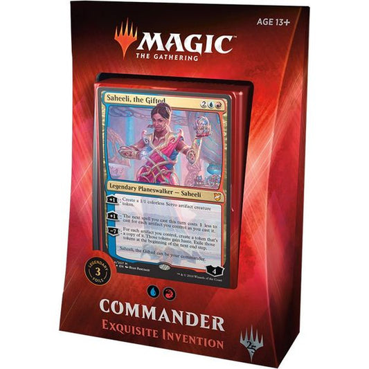 Magic The Gathering MTG Commander 2018 Exquisite Invention Deck 100-Card | Galactic Toys & Collectibles