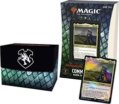 100-card ready-to-play Adventures in the Forgotten Realms (AFR) Commander deck
Deck includes 2 traditional foils plus 98 nonfoil cards
1 foil etched Display Commander
10 double-sided tokens plus life tracker and deck box
Reduced-plastic packaging
Beloved Dungeons and Dragons heroes and monsters have ventured into Magic for the ultimate crossover.