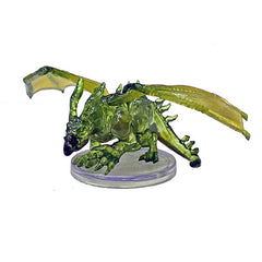 Dungeons & Dragons: Fizban's Treasury of Dragons No. 13 Emerald Dragon Wyrmling (U) | Galactic Toys & Collectibles