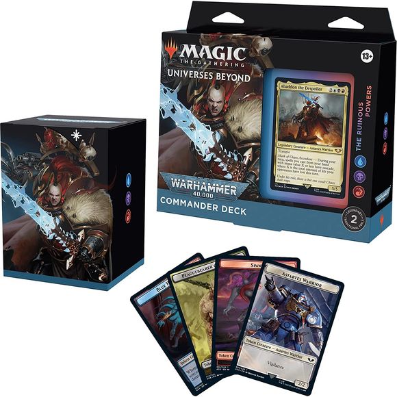 Magic: The Gathering Universes Beyond: Warhammer 40,000 Commander Deck – The Ruinous Powers | Galactic Toys & Collectibles
