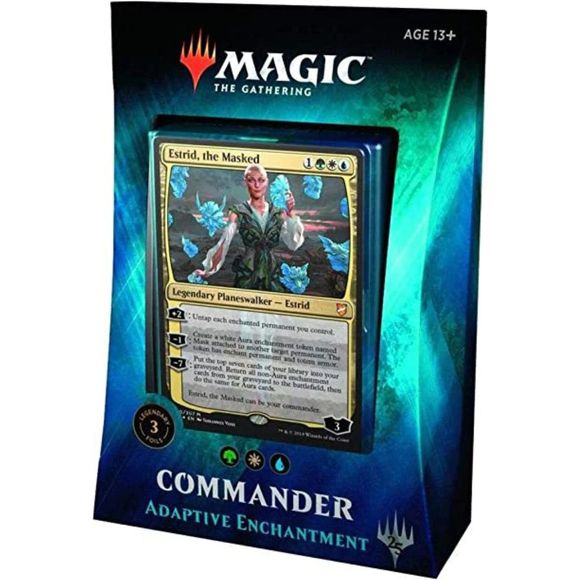 Magic The Gathering MTG Commander 2018 Adaptive Enchantment Deck 100-Card | Galactic Toys & Collectibles