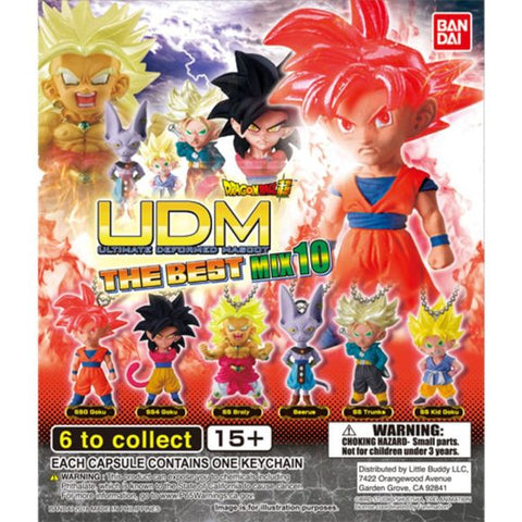 Dragon Ball Super UDM Mix 10 Gachapon Prize Keychain (Random) | Galactic Toys & Collectibles