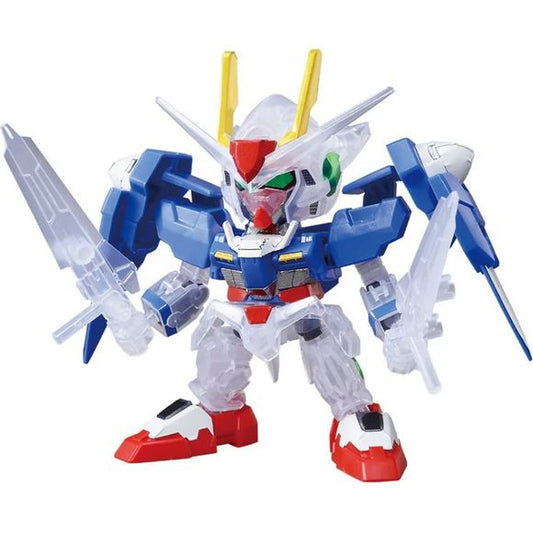 Bandai Gundam Ichiban Kuji Prize 'E' EX-Standard 00 Gundam Solid Clear Ver. SD Model Kit | Galactic Toys & Collectibles