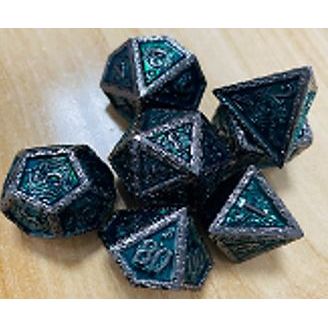 The perfect companion for your gaming needs!  This set includes one of each: d20, d12, d10, d10 (percentile), d8, d6, and a d4 (7 dice in total)