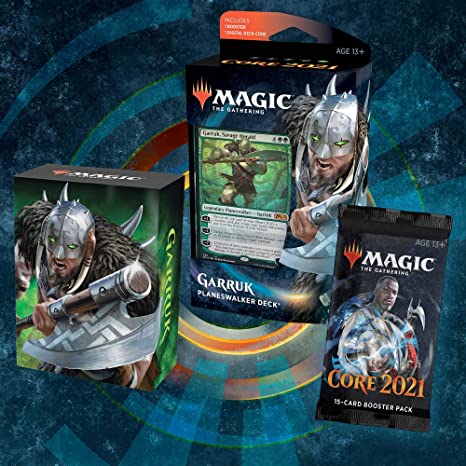 Magic: The Gathering Garruk, Savage Herald Planeswalker Deck | Core Set 2021 (M21) | 60 Card Starter Deck | Galactic Toys & Collectibles