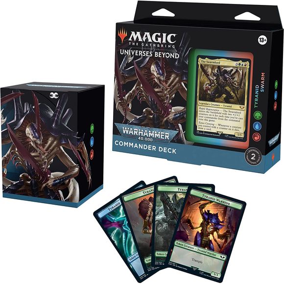 Magic: The Gathering Universes Beyond: Warhammer 40,000 Commander Deck – Tyranid Swarm | Galactic Toys & Collectibles