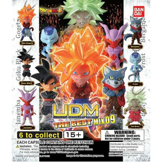 Dragon Ball Super UDM Mix 9 Gachapon Prize Keychain (Random) | Galactic Toys & Collectibles