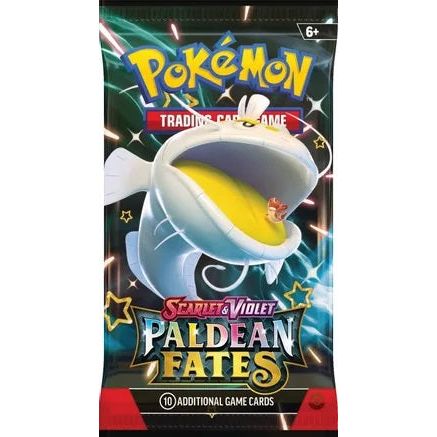 Pokemon Scarlet and Violet 4.5 Paldean Fates Booster Pack | Galactic Toys & Collectibles