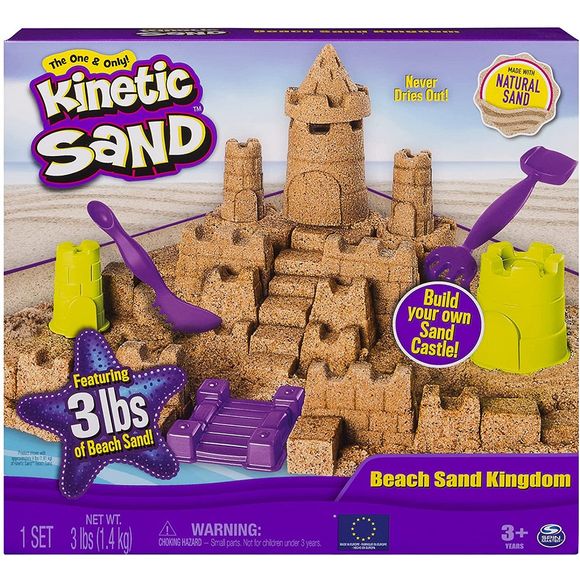 Spin Master Kinetic Sand Beach Sand Kingdom Playset | Galactic Toys & Collectibles