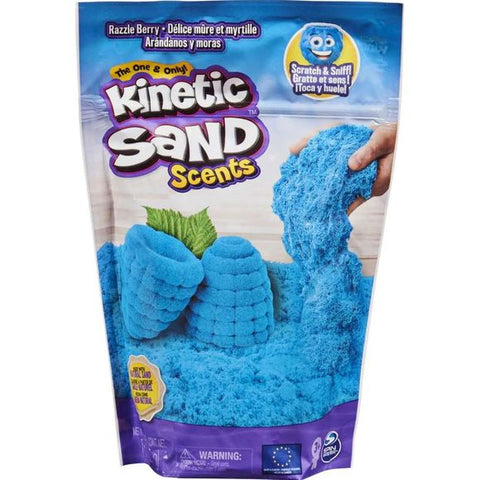 Spin Master Kinetic Sand Scents (Blue Raspberry) 8oz Pack | Galactic Toys & Collectibles