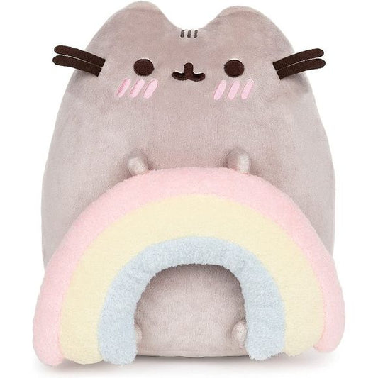 GUND: Pusheen with Rainbow Stuffed Animal Cat Plush 9.5-inch | Galactic Toys & Collectibles