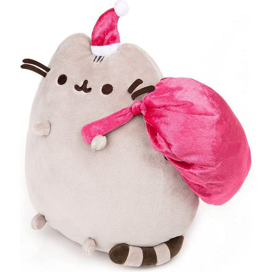 GUND: Santa Claws Pusheen Holiday Plush Stuffed Animal Cat 9.5”