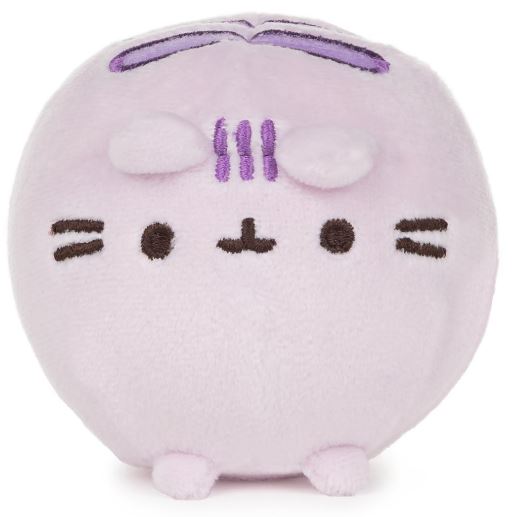 This 3.5` round, super slow-rise special plush features Pusheen's signature smile, stripes, & tiny paws in adorable embroidered detail on soft, squishy plush.