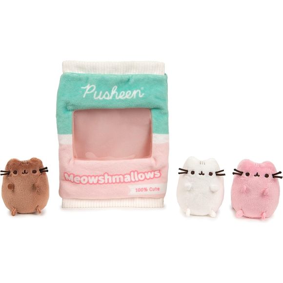 GUND Pusheen Meowshmallows with Removable Mini Plush, 7.5 in | Galactic Toys & Collectibles