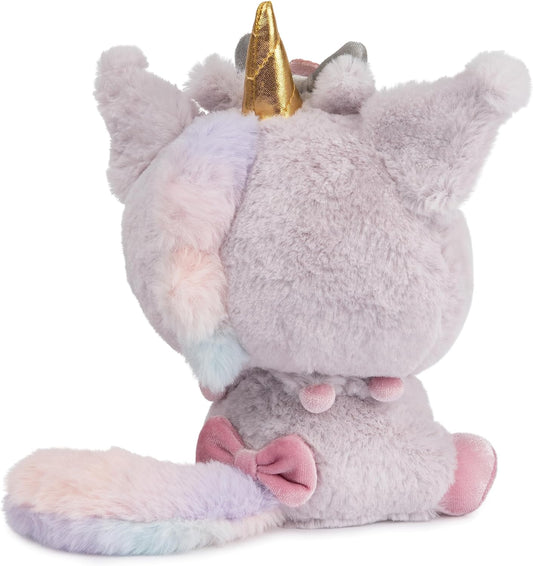 GUND Sanrio Unicorn Kuromi Plush Toy, Premium Stuffed Animal, 6 inches, Purple