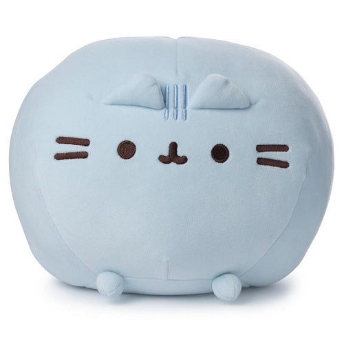 GUND: Pusheen Round Squisheen - Pastel Blue, 11-inches | Galactic Toys & Collectibles