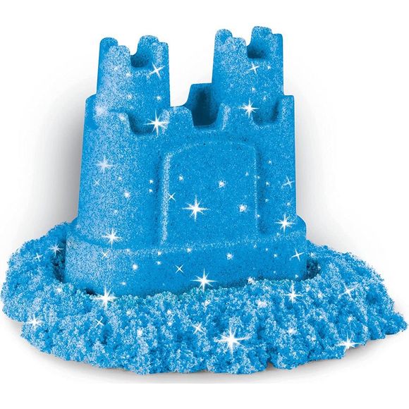 Spin Master Kinetic Sand Shimmering Sand (3 Pack) with castle Molds | Galactic Toys & Collectibles