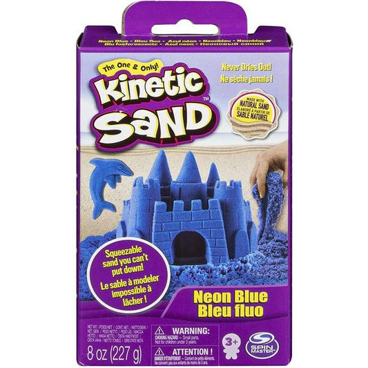 Spin Master Kinetic Sand 8oz Pack (Neon Blue) | Galactic Toys & Collectibles