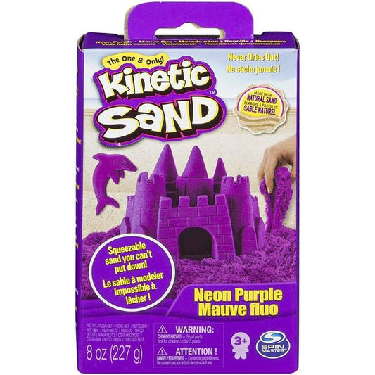 Spin Master Kinetic Sand 8oz Pack (Neon Purple) | Galactic Toys & Collectibles