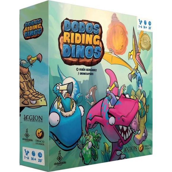 Draco Studios: Dodos Riding Dinos Board Game | Galactic Toys & Collectibles