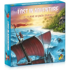 Become a legend of the seven seas!



Lost in Adventure – The Curse of Jack Parrot is a cooperative narrative board game designed for 1-6 players ages 10 and up. Ideal for those who love graphic adventures, strategic choices, and shared exploration.



Follow in the footsteps of the infamous Jack Parrot on a journey through mysteries, dangers, and ancient legends. Discover the scenario as you go along by placing cards side by side, collecting items, talking to characters, and choosing how to interact with t