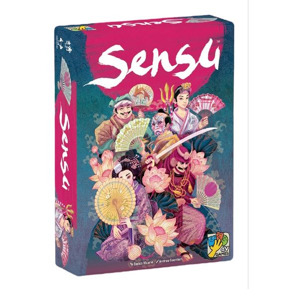 In the card game Sensu, players collect Japanese folding fans, trying to collect fan cards worth exactly 15 in their hand. Once they do, they can play that combination of cards to redeem one or more of the cards in it, using the redeemed cards over time to build their personal fans.

The first player to complete the third fan wins, but the Advanced Game also adds new rules (Power Tokens, Power Bonus Markers, Great Fans).

Includes rules for a solo game.