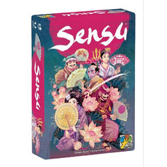 In the card game Sensu, players collect Japanese folding fans, trying to collect fan cards worth exactly 15 in their hand. Once they do, they can play that combination of cards to redeem one or more of the cards in it, using the redeemed cards over time to build their personal fans.

The first player to complete the third fan wins, but the Advanced Game also adds new rules (Power Tokens, Power Bonus Markers, Great Fans).

Includes rules for a solo game.