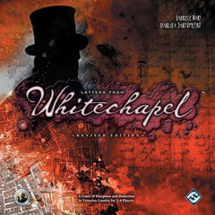Welcome to Whitechapel. Welcome to Jack the Ripper’s streets. Letters from Whitechapel™ is a game of deduction and bluffing set in London, 1888, the time of Jack the Ripper. It’s a game for two to six players, age 13 or older, for an average time of 90 minutes. 

Five important detectives are on the trail of Jack the Ripper, the most dangerous serial killer of all time. They must chase the mysterious murderer through the tangled streets and alleys of the Whitechapel district. One player plays Jack the Rippe